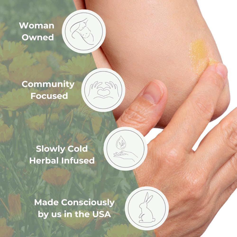Ora's Amazing Herbal All Purpose Salve – Herbal Skin Balm with Tea Tree, 4 oz