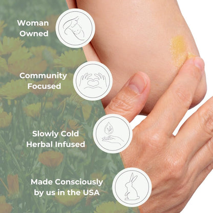 Ora's Amazing Herbal All Purpose Salve – Herbal Skin Balm with Tea Tree, 4 oz