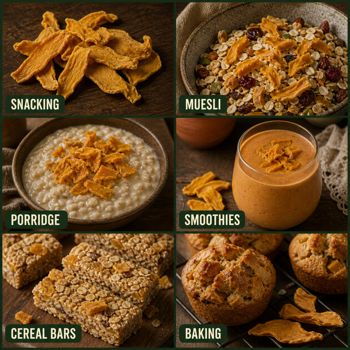 Organic Dried Mango Slices
