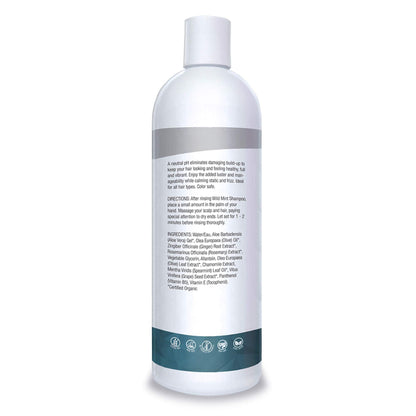 Organic Excellence Wild Mint Conditioner, 16 Fluid Ounce | Gentle, Lightweight Hydration