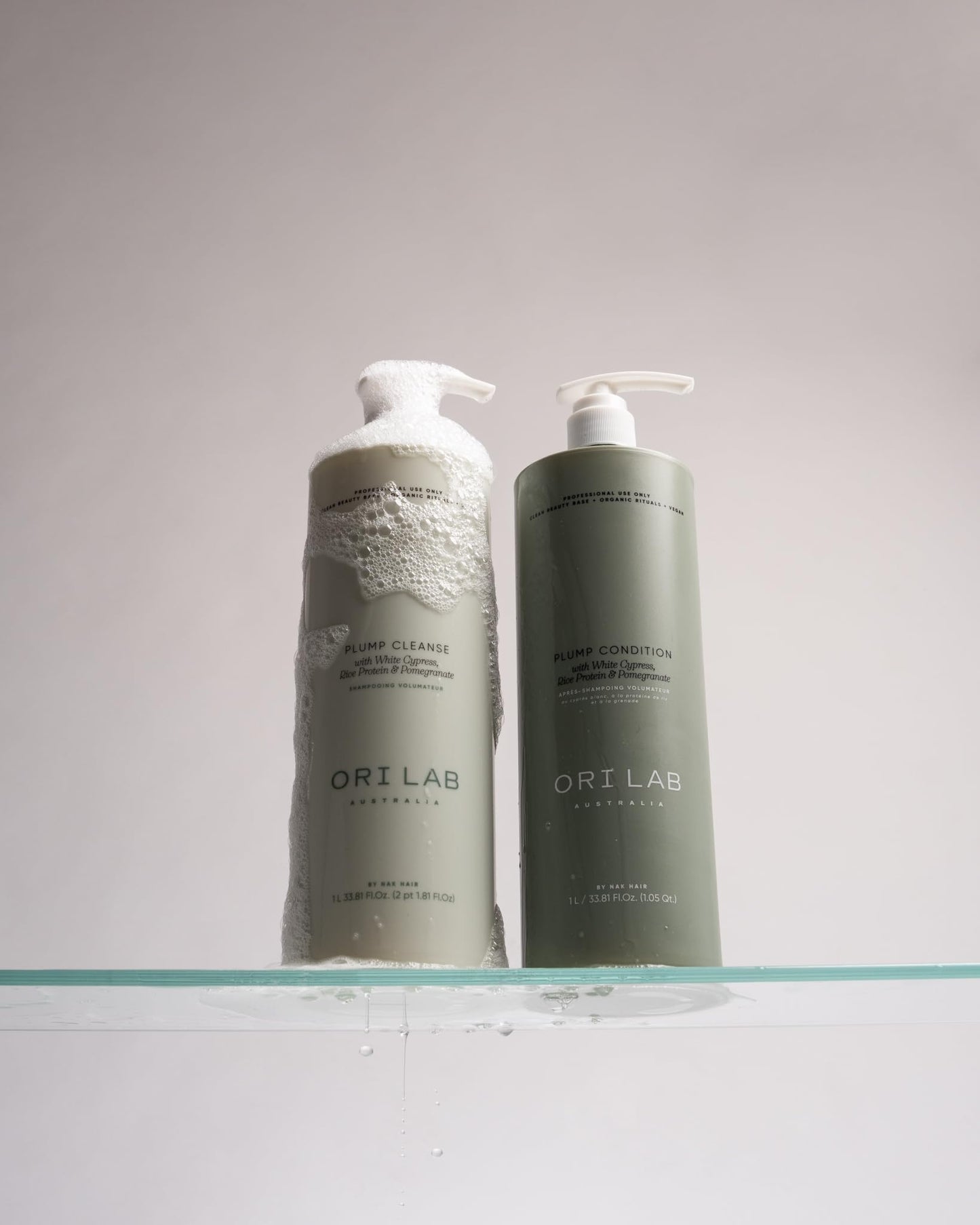 ORI LAB Plump Cleanse 1 Litre – Volumising Cleanse for Fine Hair