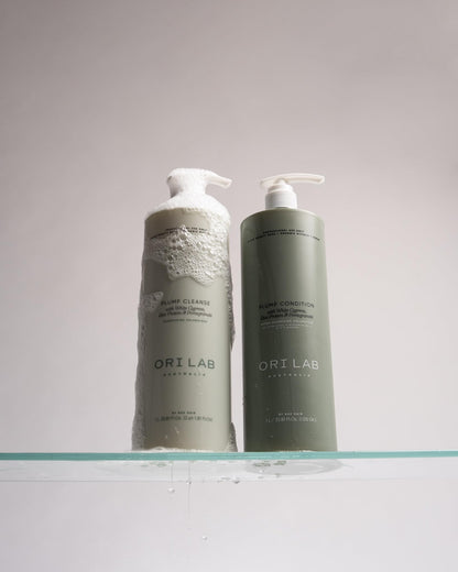 ORI LAB Plump Cleanse 1 Litre – Volumising Cleanse for Fine Hair