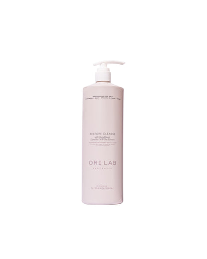 ORI LAB Restore Cleanse 1 Litre – Gentle, Colour-Safe Shampoo
