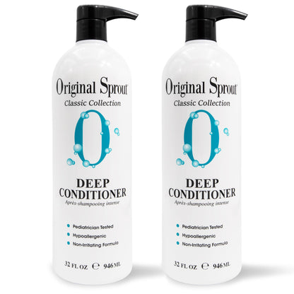 Original Sprout Deep Conditioner – All Hair Types, Vegan, 32 oz (Pack of 2)