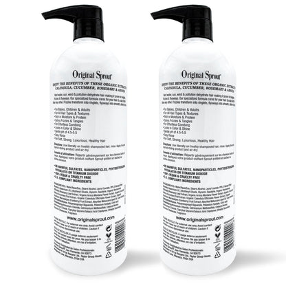 Original Sprout Deep Conditioner – All Hair Types, Vegan, 32 oz (Pack of 2)