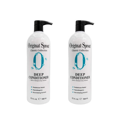 Original Sprout Deep Conditioner — Organic Vegan Hair Care, 32 oz, 2-Pack