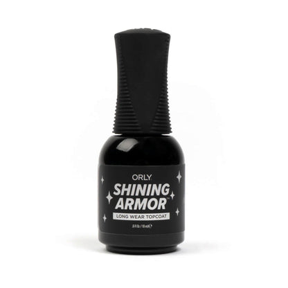 Orly Shining Armor Top Coat – Longwear, Fast Dry, 0.6 fl oz