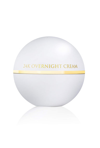 Orogold White Gold 24K Overnight Cream – Deep Hydration Night Moisturizer (1.76 oz)