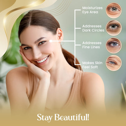 OROGOLD 24K Intensive Eye Serum | Gold-Infused Under-Eye Care, 1.76 oz