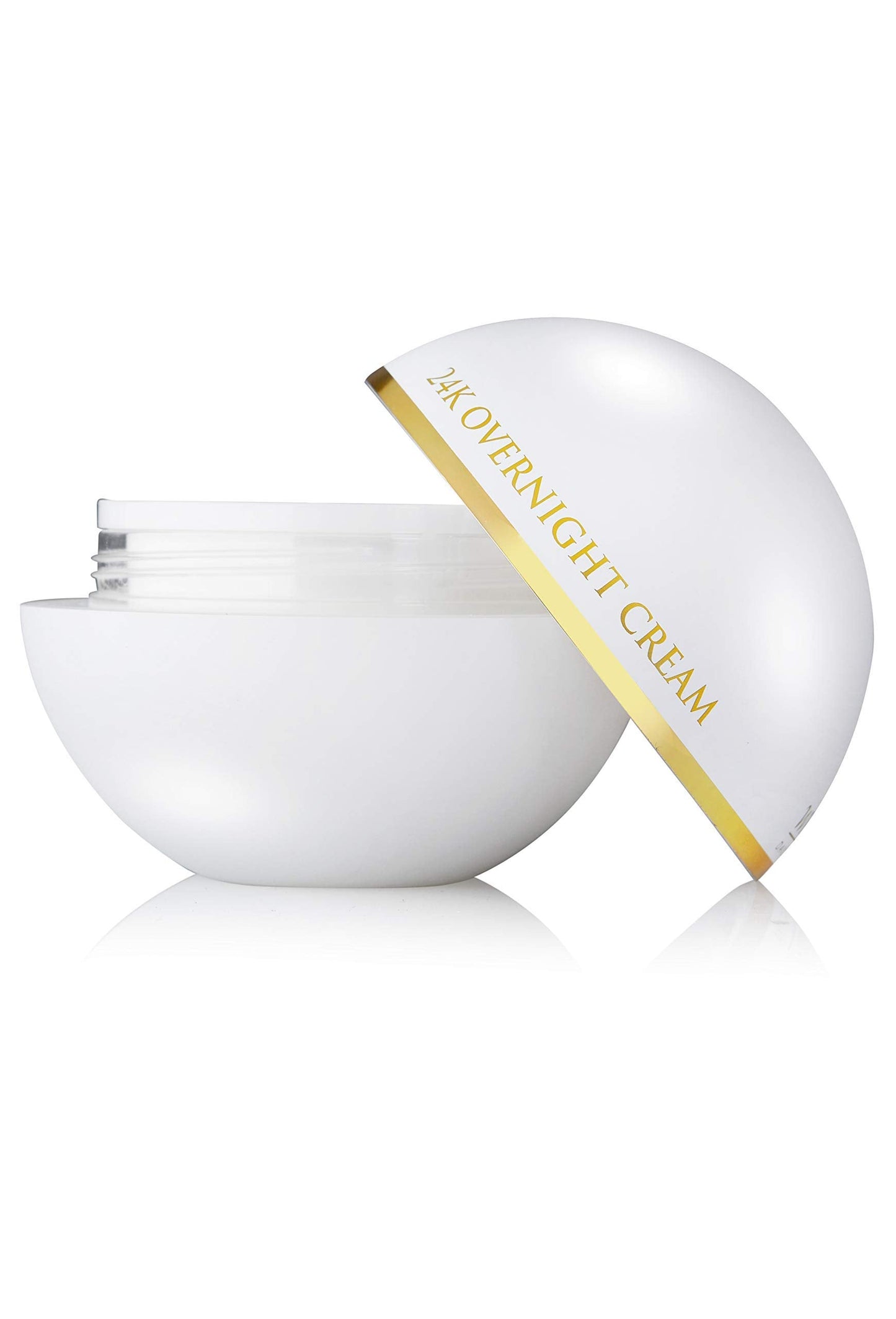 Orogold White Gold 24K Overnight Cream – Deep Hydration Night Moisturizer (1.76 oz)