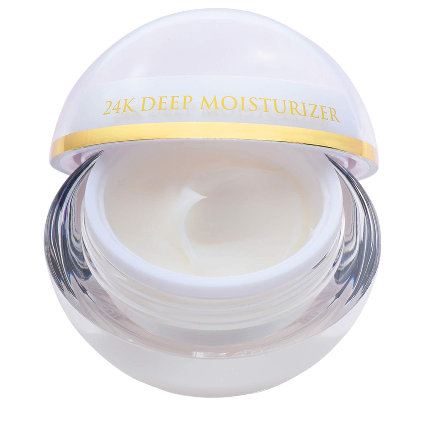 Orogold White Gold Day Moisturizer – 24K Gold Deep Hydration with White Tea, Chamomile, Shea Butter, Vitamin C & E – 1.6 oz