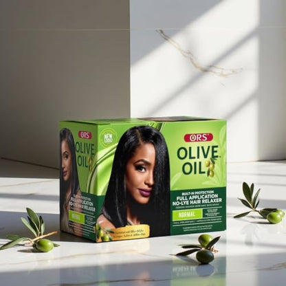 ORS Olive Oil Built-In Protection No-Lye Hair Relaxer - Normal Strength (2)