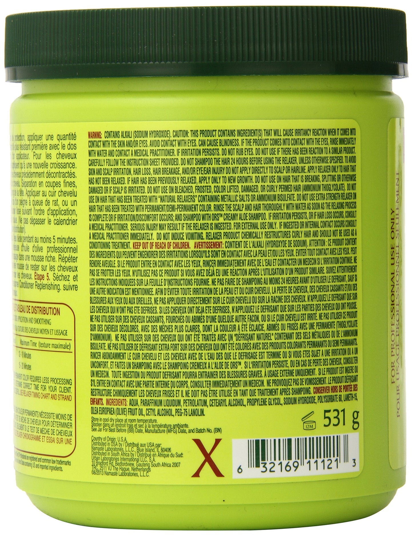 ORS Olive Oil Creme Relaxer Extra Strength 18.75 oz Jar