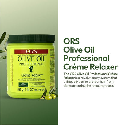 ORS Olive Oil Professional Creme Relaxer Extra Strength 18.75 oz