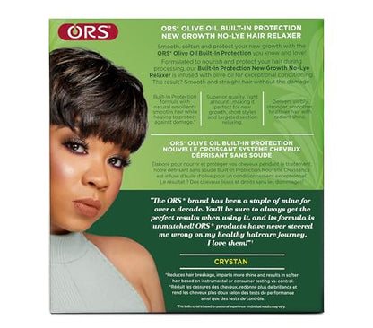 ORS Olive Oil No-Lye Relaxer – Extra Strength with Built-In Protection for New Growth