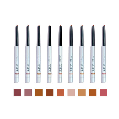 Ortega Beauty Soft Contour Lip Liner by Etienne – Flex Precision Tip, Blue Agave