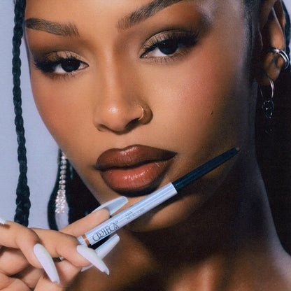 Ortega Beauty Soft Contour Lip Liner by Etienne – Flex Precision Tip, Blue Agave