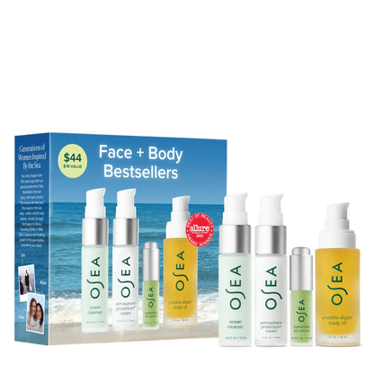 OSEA Bestsellers 4-Piece Travel Skincare Set – Face & Body