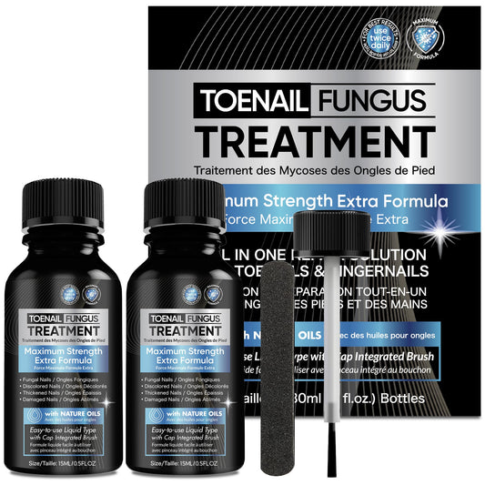 OSIMOON Fungus Treatment for Toenails – Extra Strength, Fast Acting, 2-Pack