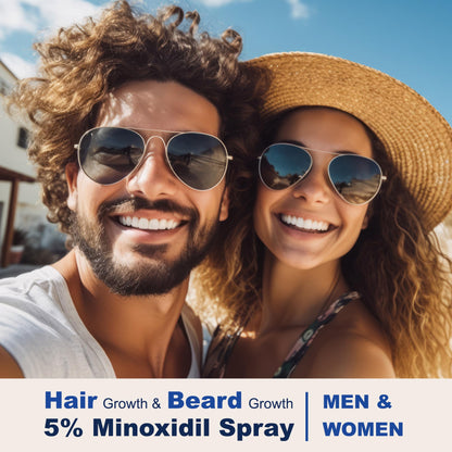 OSIMOON 5% Minoxidil Hair Growth Spray for Men & Women – 180ml