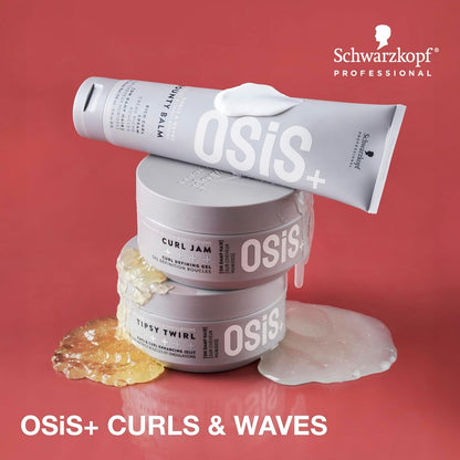 OSiS+ Curl Jam Moisturizing Defining Curl Gel – 10 oz (2 Pack) | Non-Stiff, Non-Crunchy for All Curl Types