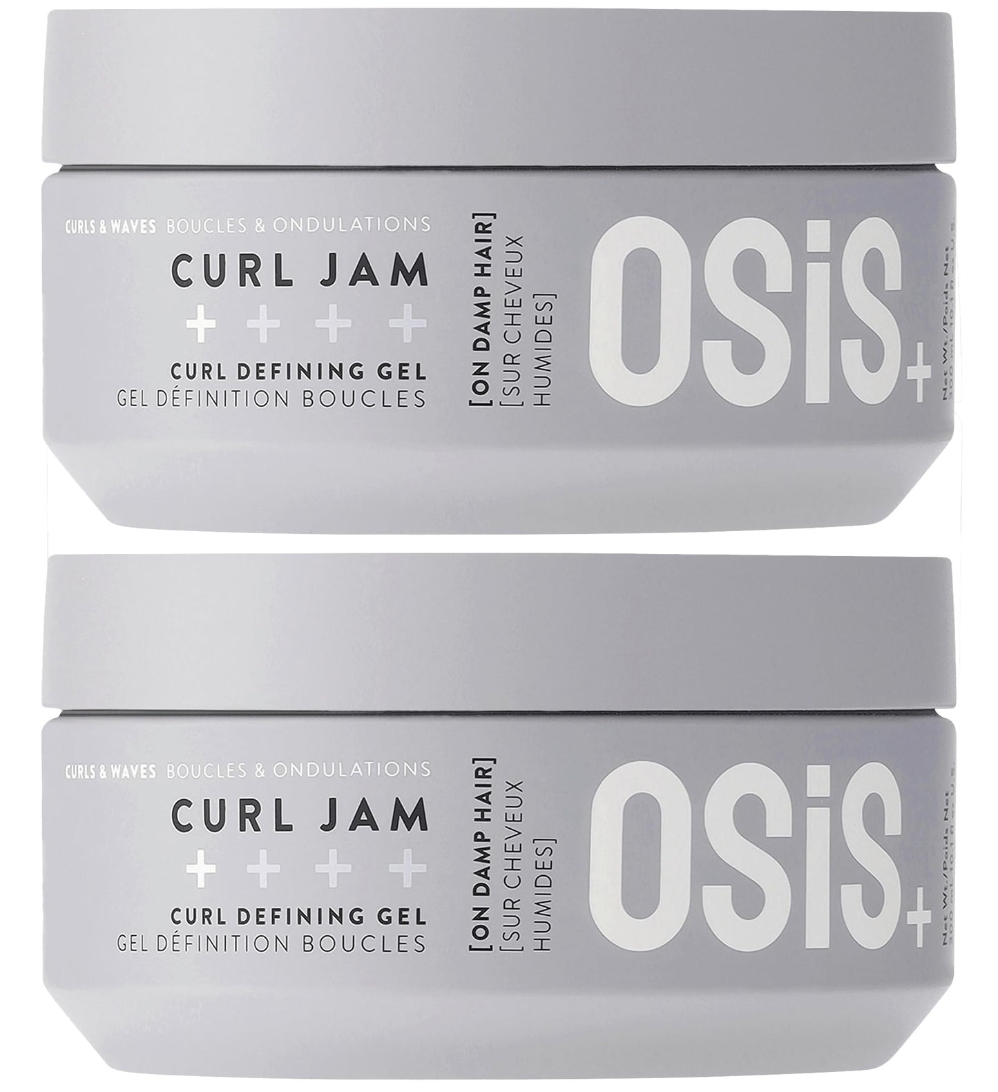 OSiS+ Curl Jam Moisturizing Defining Curl Gel – 10 oz (2 Pack) | Non-Stiff, Non-Crunchy for All Curl Types