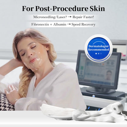 OTTOSHA Bioactive Collagen Face Mask with Separated Serum Gel & Powder Membrane | Hydrating, Repairing, Revitalizing
