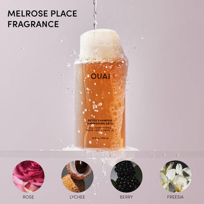 OUAI Detox Shampoo & Fine Hair Conditioner Bundle – Clarifying, Volume-Boosting Duo for Fine Hair