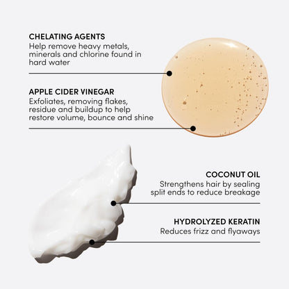 OUAI Detox Shampoo & Medium Hair Conditioner Bundle — Clarifying + Hydrating Duo