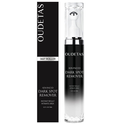 Oudetas Dark Spot Remover for Face – Brightening Serum Roller (15ml) for Sun, Age Spots & Melasma
