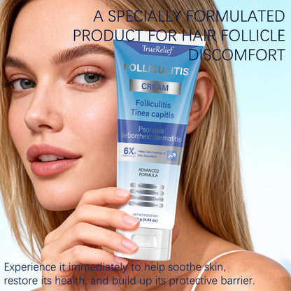 OUHENGTEK Folliculitis Cream | Soothes Bumps on Scalp, Face & Body – 120g (01)