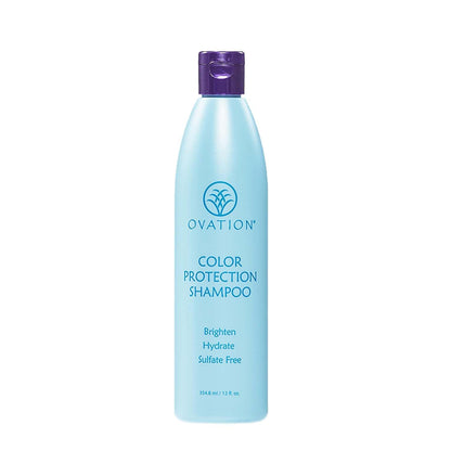 Ovation Color Protection Shampoo - Brightens & Hydrates Color-Treated Hair | 12 oz