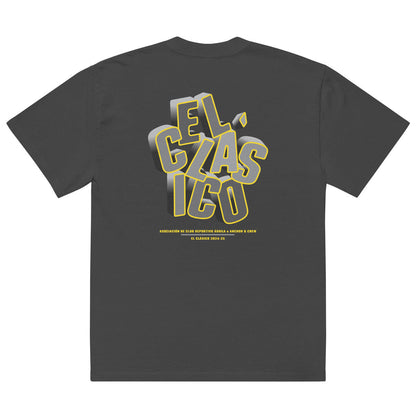 C. D. Aguila El Clasico Football Oversized Cotton T-Shirt