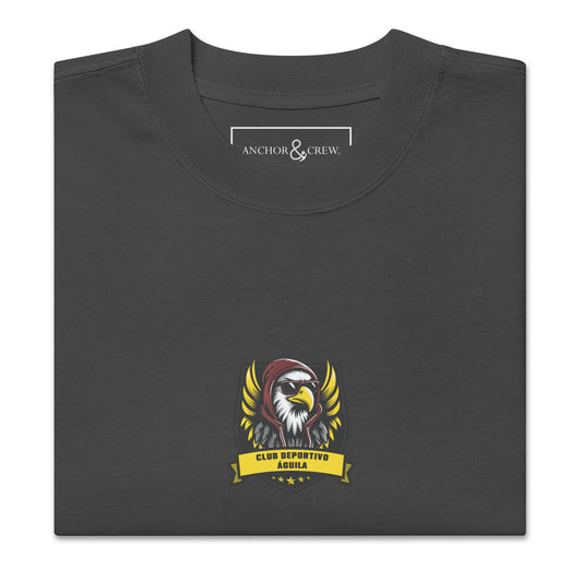 C. D. Aguila El Clasico Football Oversized Cotton T-Shirt