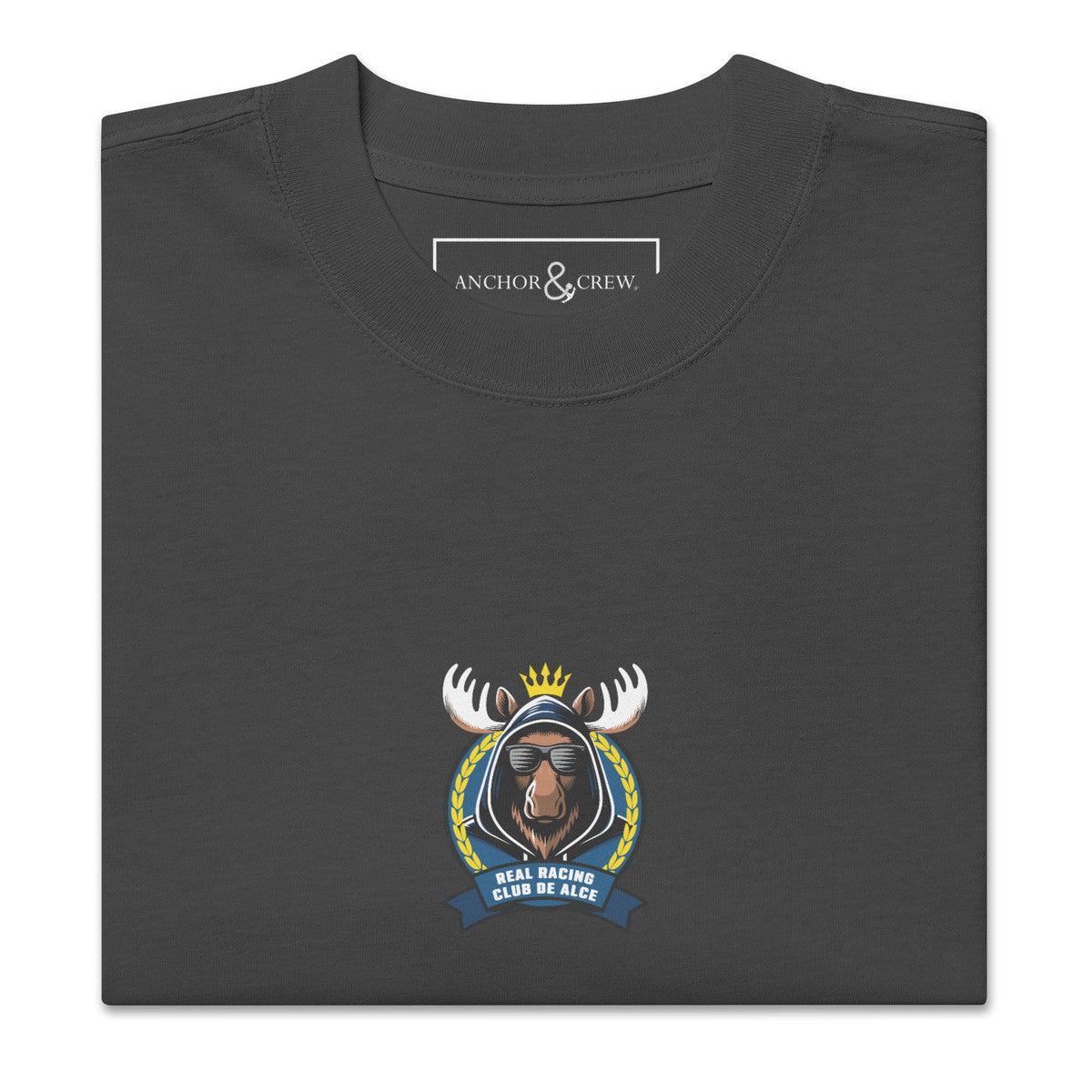 R. R. C. Alce El Clasico Football Oversized Cotton T-Shirt