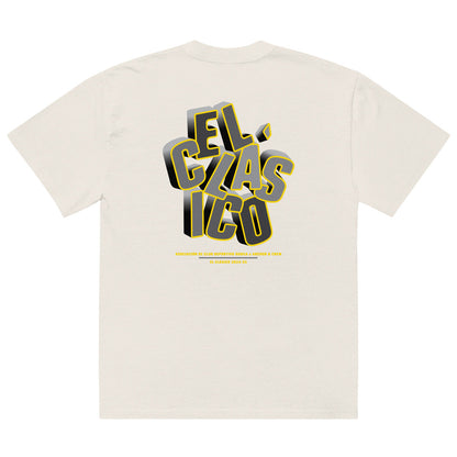 C. D. Aguila El Clasico Football Oversized Cotton T-Shirt