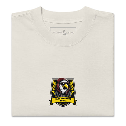 C. D. Aguila El Clasico Football Oversized Cotton T-Shirt