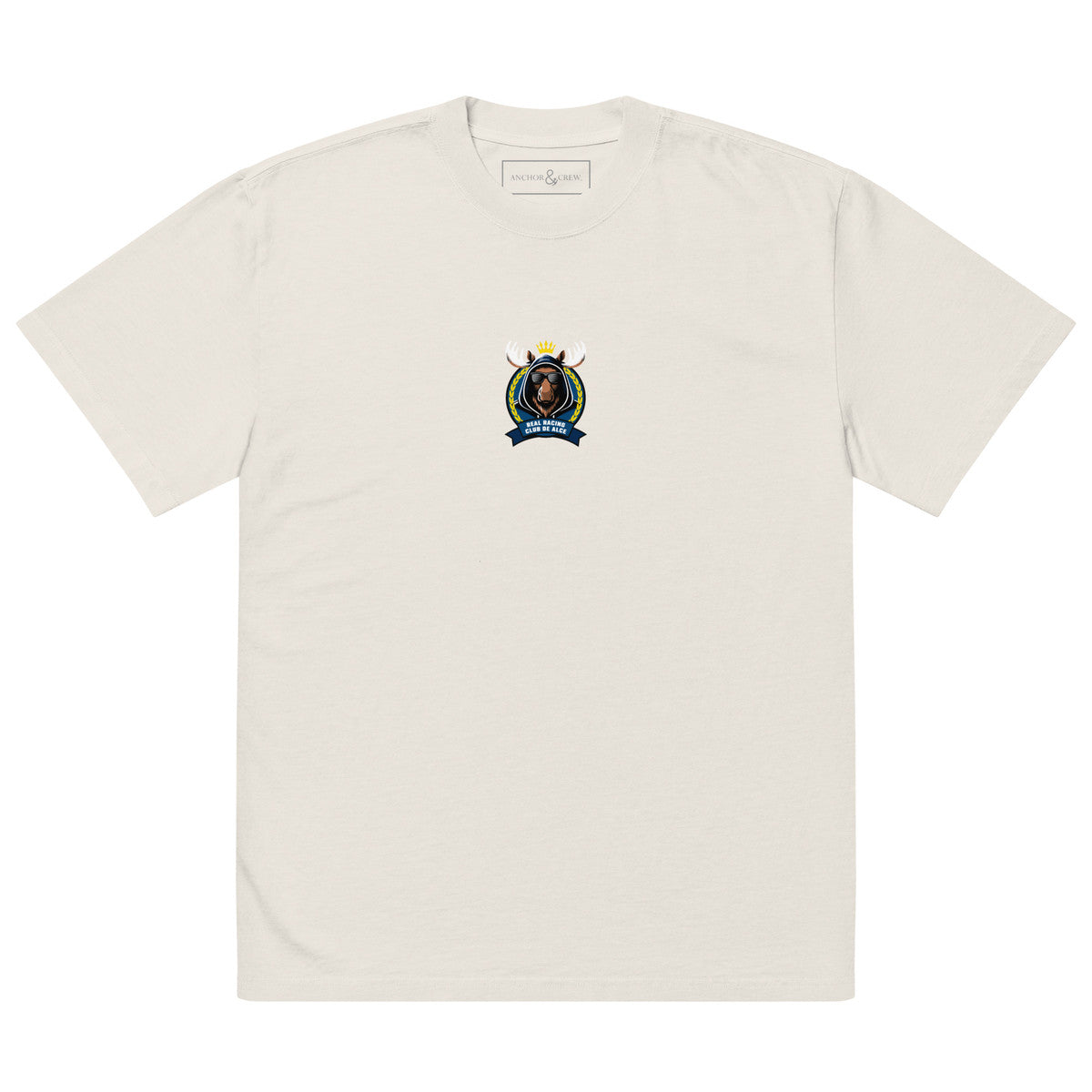 R. R. C. Alce El Clasico Football Oversized Cotton T-Shirt