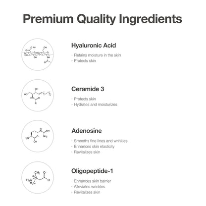 OxygenCeuticals HA Gel – Intensive Hydration with Hyaluronic Acid, Adenosine & Centella (50ml)
