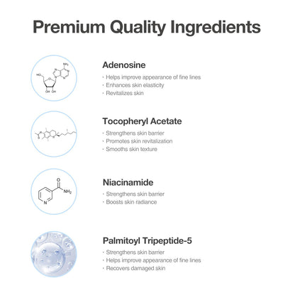 OxygenCeuticals PP Cream – Recovery Cream with Palmitoyl Tripeptide-5, Niacinamide & Adenosine for Sensitive Skin | Moisturizing & Barrier Support