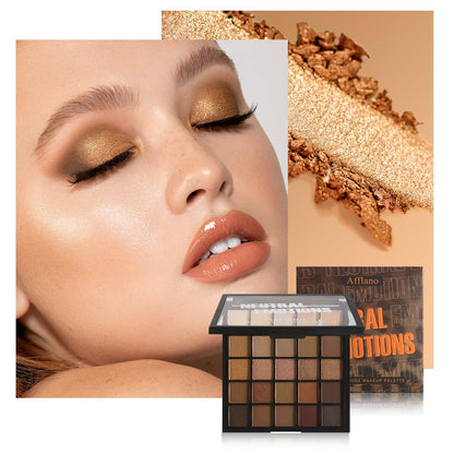 oygcee Nude Neutral Eyeshadow Palette – 25 Warm Shades, Long-Wear