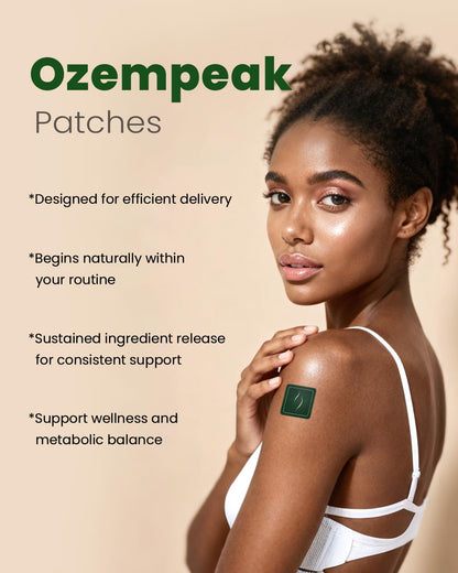 Ozempeak Berberine Patches – 2-Month Supply, Easy Daily Wear, Skin-Friendly Discs