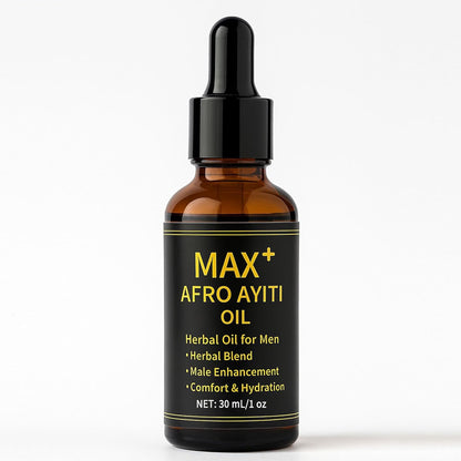 OZZKSO Max+ Afro Ayiti Oil – Natural Herbal Massage Oil, 30ML