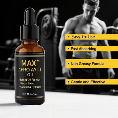 OZZKSO Max+ Afro Ayiti Oil – Natural Herbal Massage Oil, 30ML