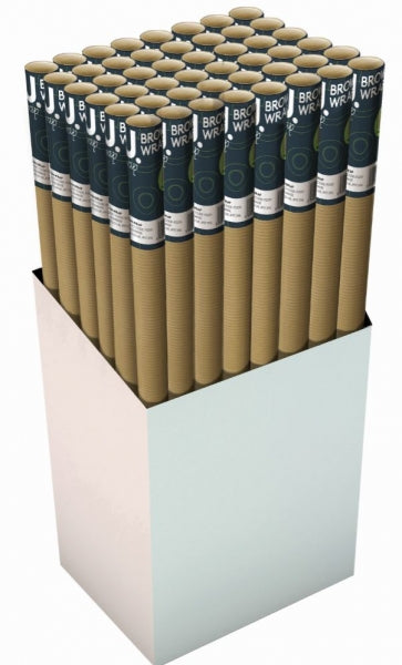 EcoFriendly Brown Kraft Gift Wrap 4m x 70cm Sustainable Stylish