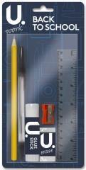 Kids Back To School Stationery Set Complete Supplies Kit