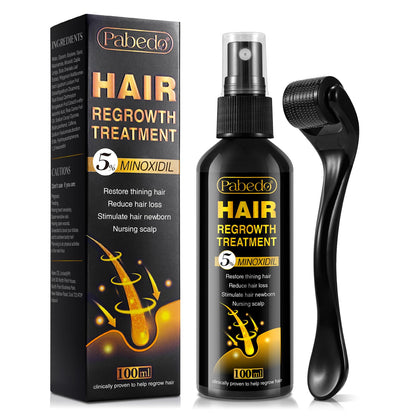 Pabedo 5% Minoxidil Hair Growth Spray for Beard & Hair — 3.38 oz