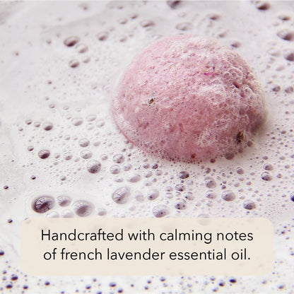 Pacha Soap Co. BFF 4-Ever Bath Bomb Cards – French Lavender, Heart-Shaped & Gift-Ready (USA-Made) 3-Pack