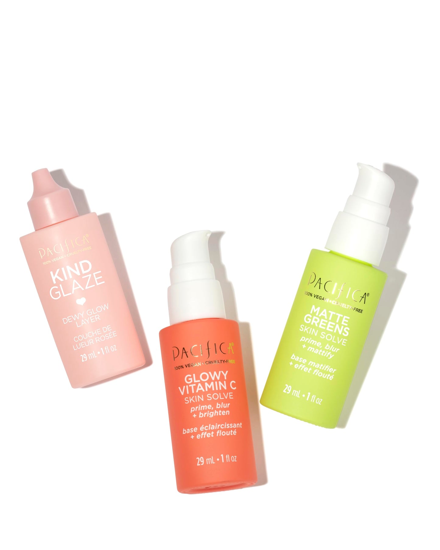 Pacifica Glowy Vitamin C Skin Solve Primer – Brightening Vitamin C Primer with Kakadu Plum & Squalane | Vegan & Cruelty-Free