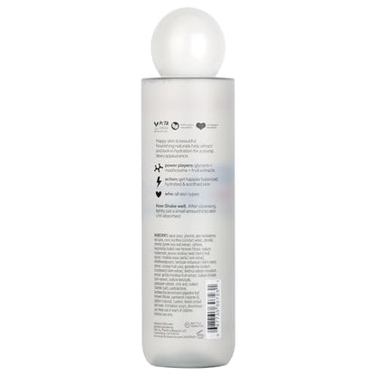 Pacifica Happy Water Hydrating Facial Toner – Vegan Ceramides, Hyaluronic Acid & Electrolytes | Clean Beauty for All Skin Types, 4 oz